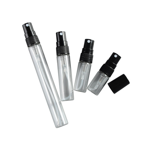 Screw-cap glass refillable mini perfume atomizer 2/3/5/10ml glass perfume refill bottle