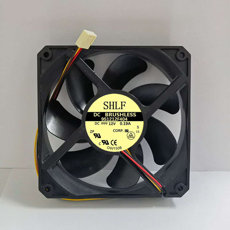 12cm/厘米 12025 12V 0.19A 2200转 大风静音 机箱 9s散热风扇