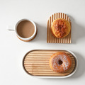 简约相思木盘子面包板下午茶咖啡甜品托盘木制餐盘一人食摆拍杯垫