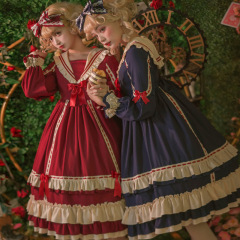 ベティさんlolitaop長袖オリジナルスカート正規品レトロ宮廷風ハイウエストロリータプリンセススカート