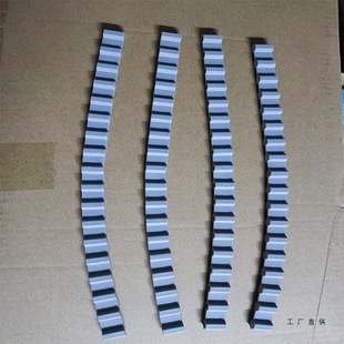Drain Rack Accessories Rubber Sleeve Strip Suitable for 6mm Round Pipe Multi-Specification Matching Gray Silicone Food Grade