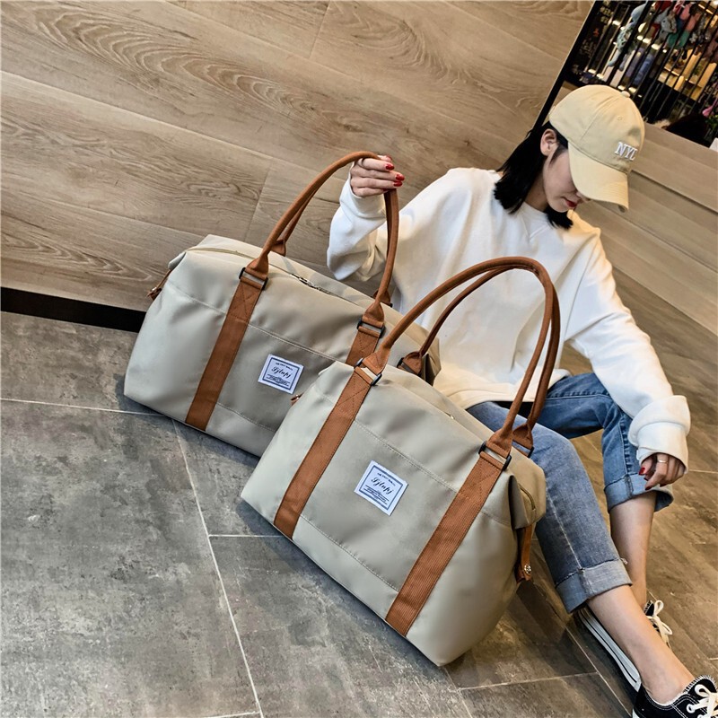 Travel Bag Women's Short-distance Luggage Storage Bag Oxford Cloth Large Capacity Handheld Travel Bag College Student's Portable Travel Bag