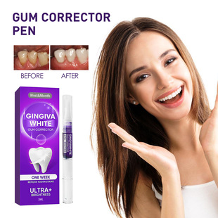 West&Month Teeth Whitening Pen Teeth Cleaning Teeth Stains Tartar Yellow Teeth Whitening Brightening Repair Gum Care