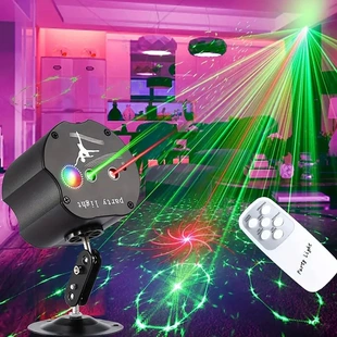 Лазерный прожектор звуковая активация стробоскоп