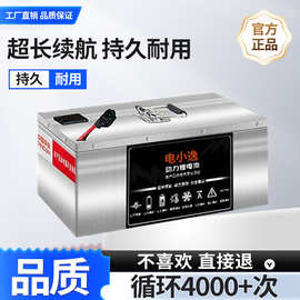 宁德磷酸铁锂电动车锂电池48V60V72V二三四轮外卖专用大容量电瓶