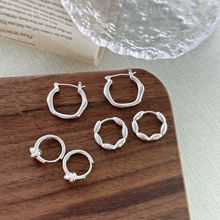 小众绳结耳扣女气质小巧短款耳环日系少女ins冷淡风耳环轻奢风女