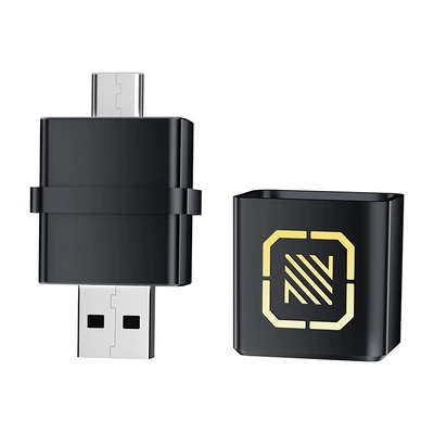 Hot Selling Carplay Adapter 2in1 Car Interconnection Box Dual Plug Android Autoocarplay Box (Simsiz CarPlay və Android Auto) - q1t-dual-plug-wireless-carplay-plus-android-auto-2-in-1-only-suitable-for-overseas-systems