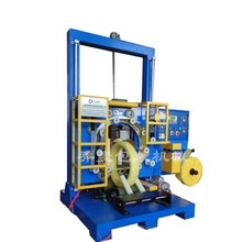 原厂热卖金属线卷包装机不锈钢丝缠绕打包机全自动立式裹包机械