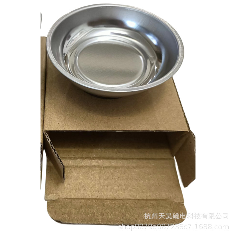 6 인치 라운드 마그네틱 보울 스테인레스 스틸 430 소재 크래프트 카톤 포장 4S 상점 수리 드라이버 도구 흡입 플레이트