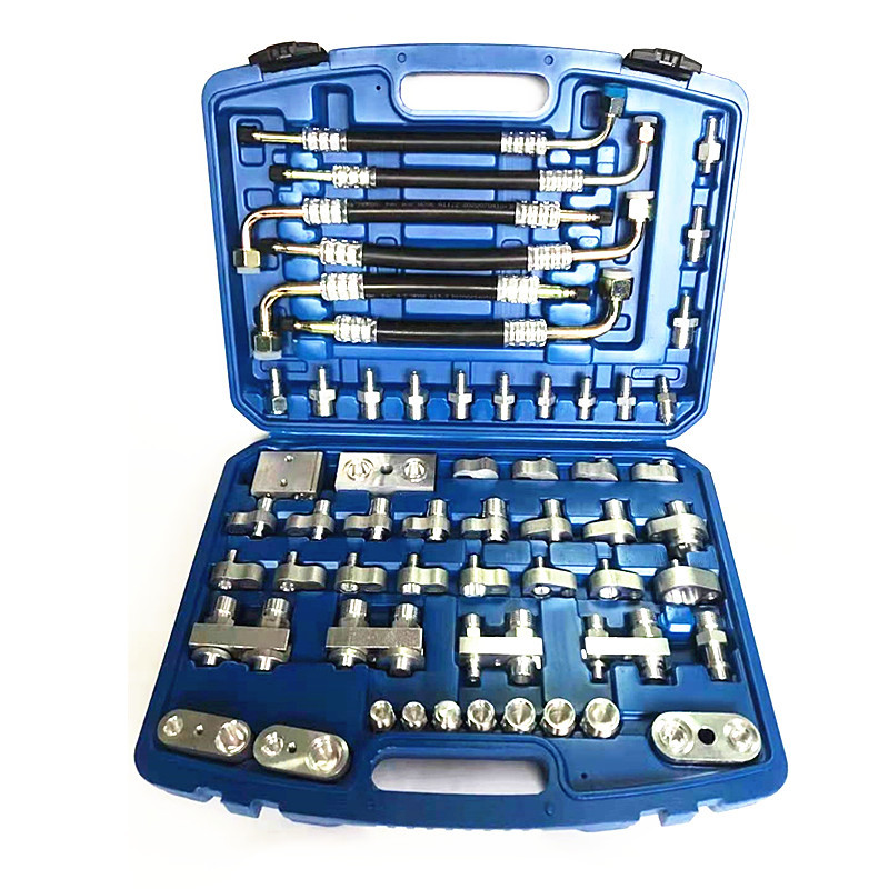 汽车空调维修检漏工具箱工程车挖掘机微型车大货车测试查漏气堵头