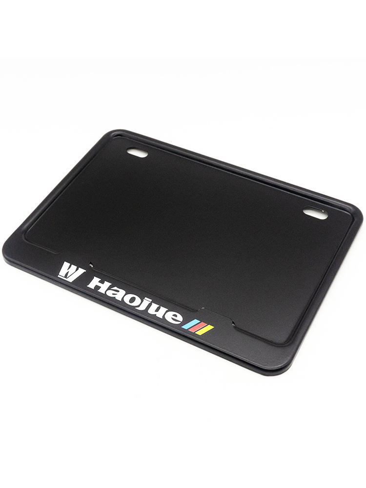 For CFMOTO Honda — Honda Nömrə qabı - haojue-aluminum-alloy-solid-core-pure-black