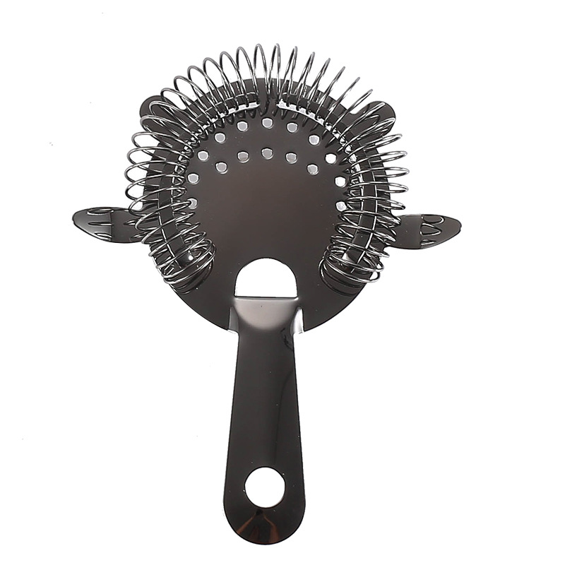 Fabricante en stock 304 Filtro de hielo de acero inoxidable Rosa oro cubo de hielo filtro cóctel separador de hielo barra herramienta