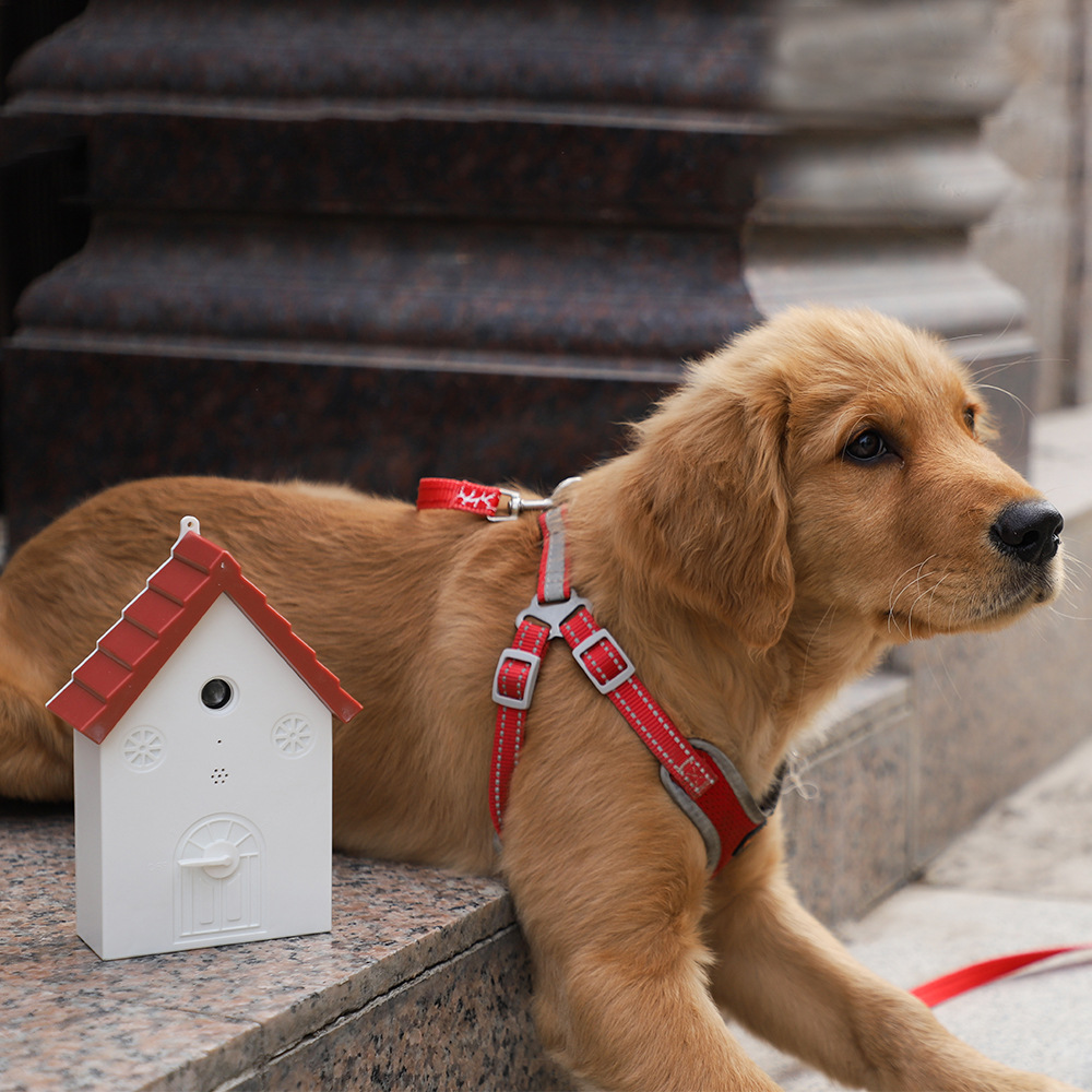 超聲波自動(dòng)訓(xùn)狗器跨境亞馬遜新品止吠器防潮室外智能驅(qū)狗器止吠器
