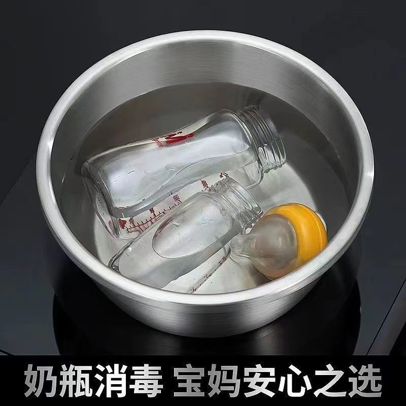 ドイツ食品グレードのステンレス鋼のシンクセット、家庭用油シンク、キッチンの卵と生地の調理スープシンク、送料無料|undefined