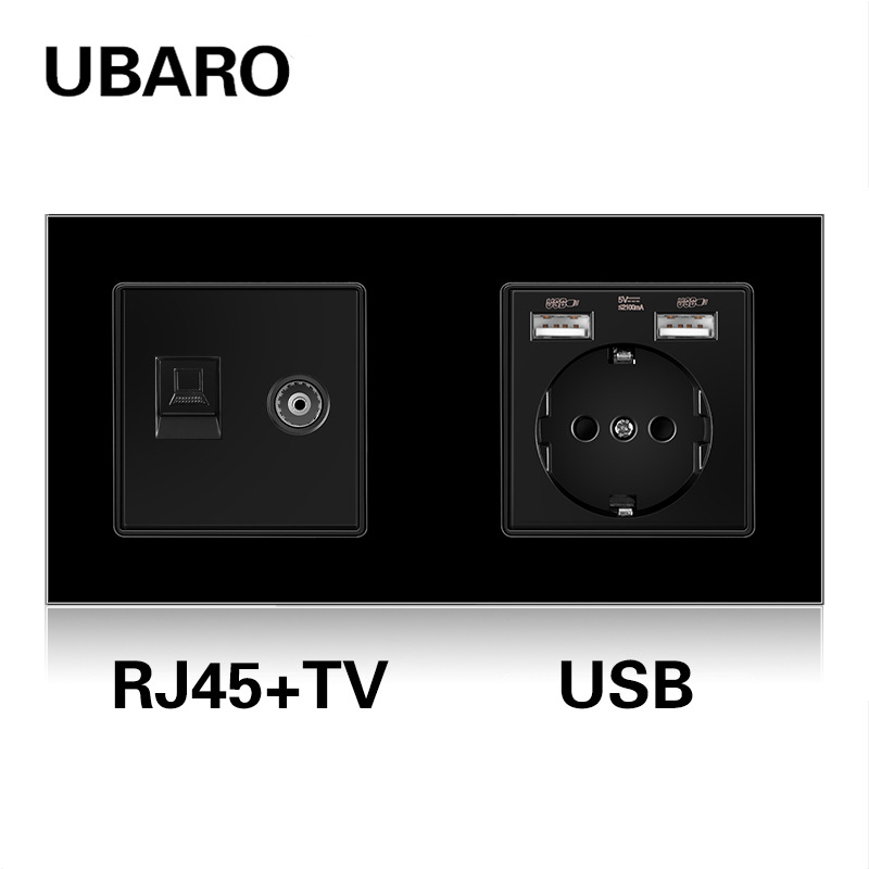172 컴퓨터 TV-USB-블랙