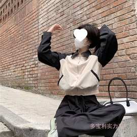 外套冲锋衣外搭休闲服女夹克2025秋冬小个子外套早秋风衣女