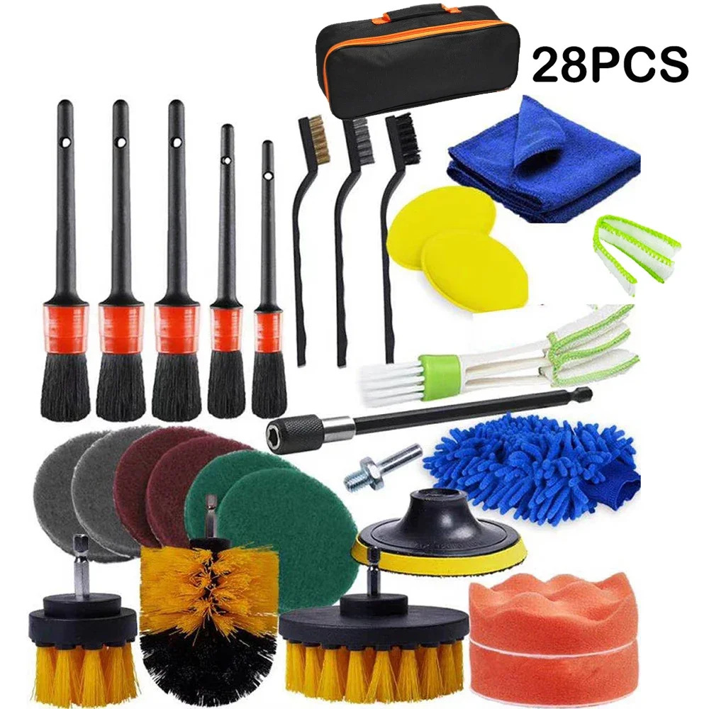 기타; 자동차 청소 28종 세트; PP