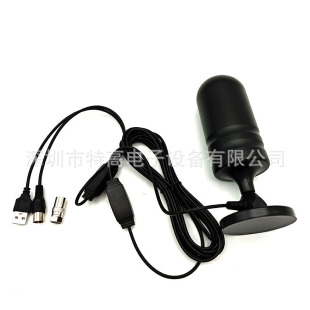 Ground Wave Car Dtmb Antenna Extended Suction Cup Barrel Dvdb-T2 Antenna with Amplifier Digital Tv Antenna