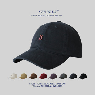 Big Face Show Face Small Baseball Cap Men's and Women's high quality Widened and Deepened Hat Autumn and Winter Korean All-match Letter Cap