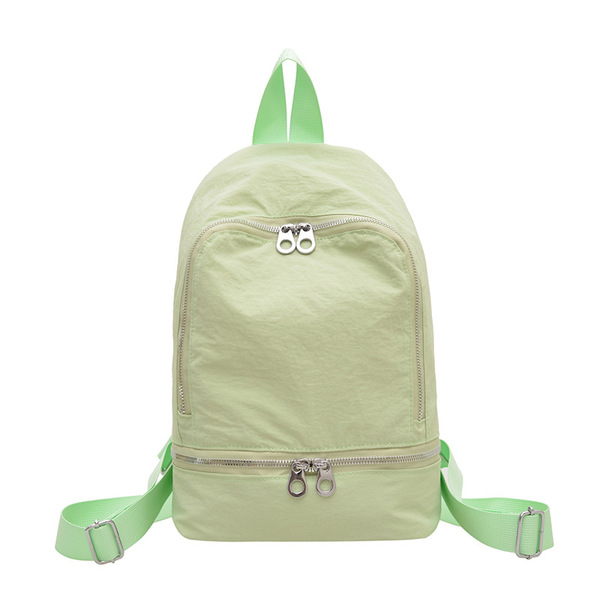 Solid color backpack
