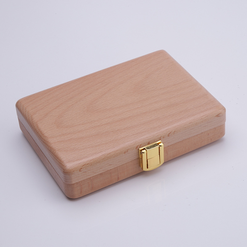Procesamiento personalizado de madera infantil caja de dientes de leche para niños niñas cabello fetal umbilical guardar caja de almacenamiento regalo de cumpleaños creativo image 7