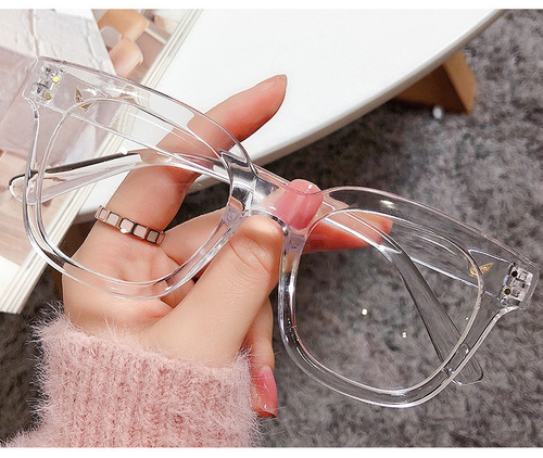 New Sydney Korean version internet celebrity glasses frame women's retro anti-blue light glasses frame men's and women's same style myopia finished glasses
