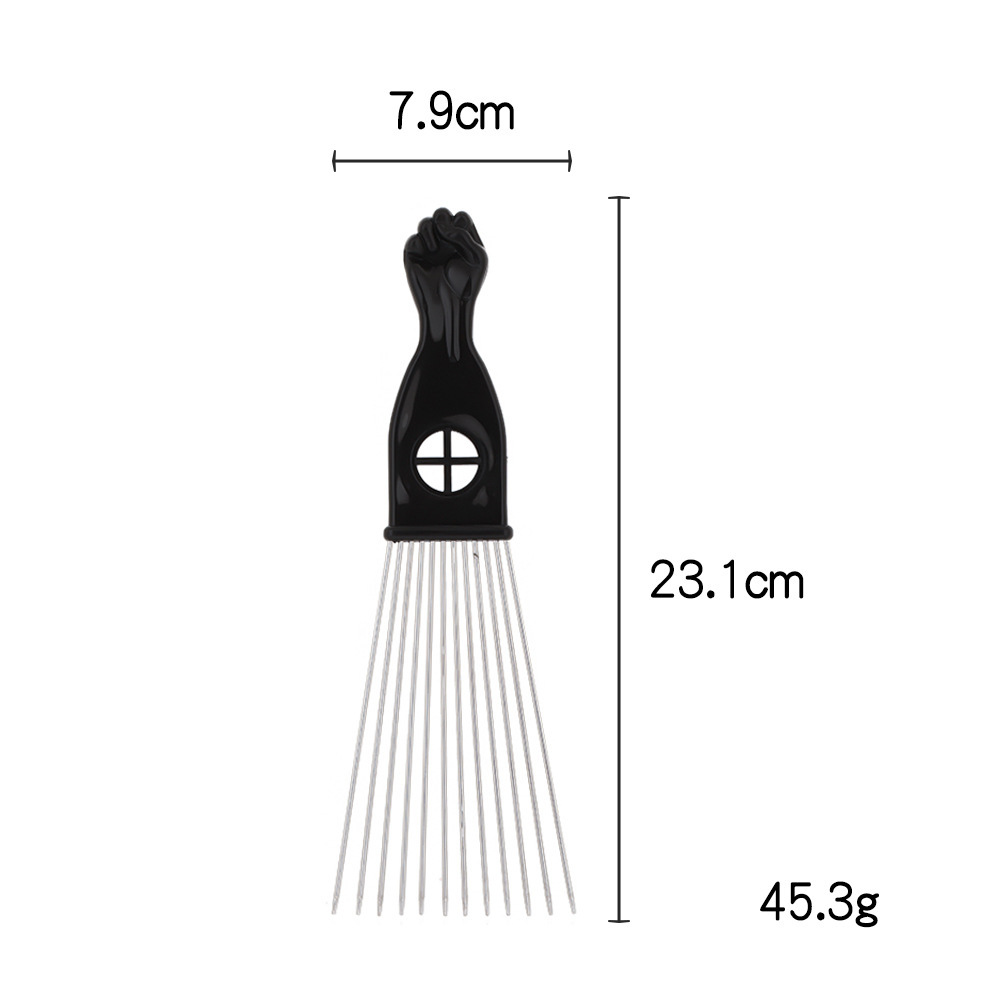 Pein de peluquería transfronterizo múltiples pein de peluquería especial pein de punta y cola doble propósito pein de aceite puede imprimir LOGO fijo de color