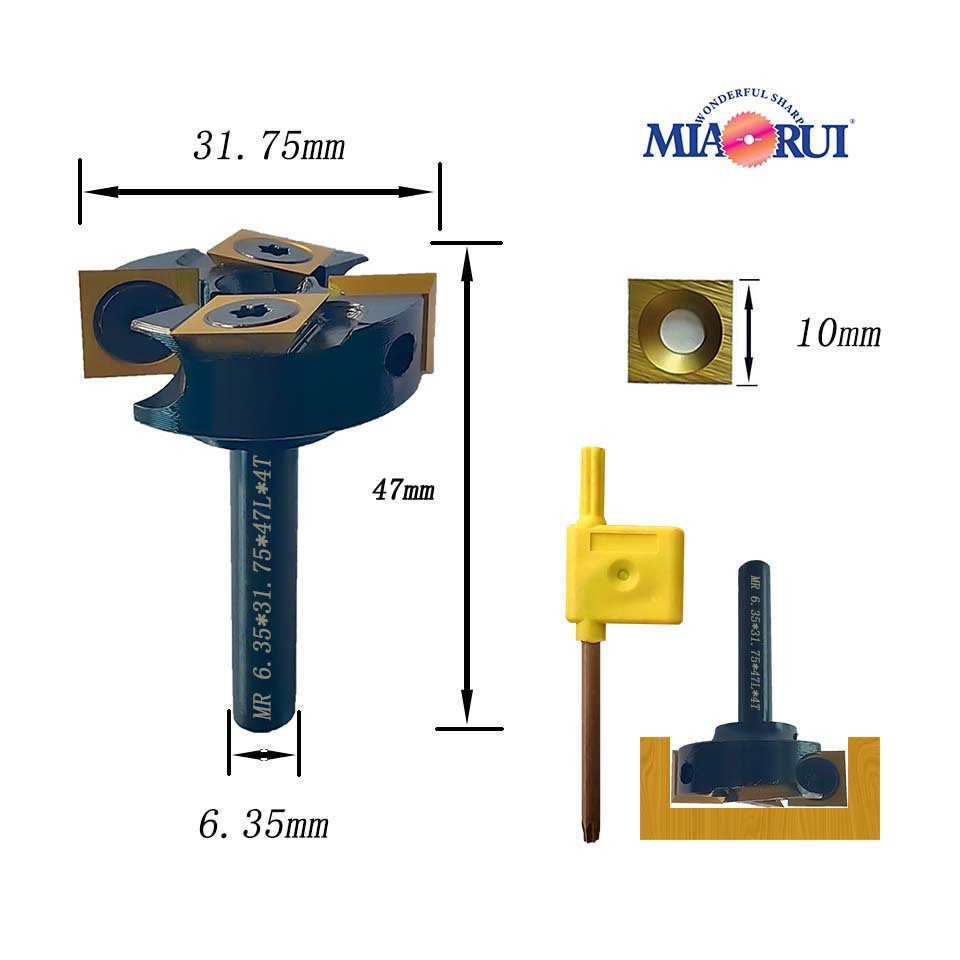Carpintería abridor de orificios descartado, cuchillo de limpieza, cuchillo ranurado en forma de T, cuchillo de placa, cuchillo en forma de V, fresa de gong al por mayor, personalizado