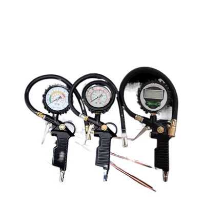 Air pressure gauge/tire pressure gauge: Detector Inflator Gun