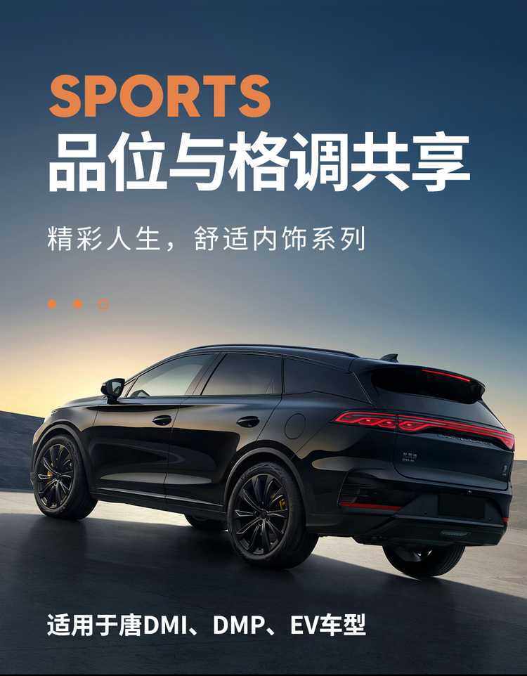 2526 BYD Tang seat covers, Smart Driving Edition Tang dmi/ev seat covers, full coverage, all-season car seat cushions