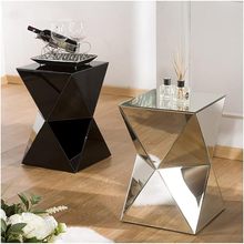 Mirror Furniture Coffee Table End Table, Corner Table