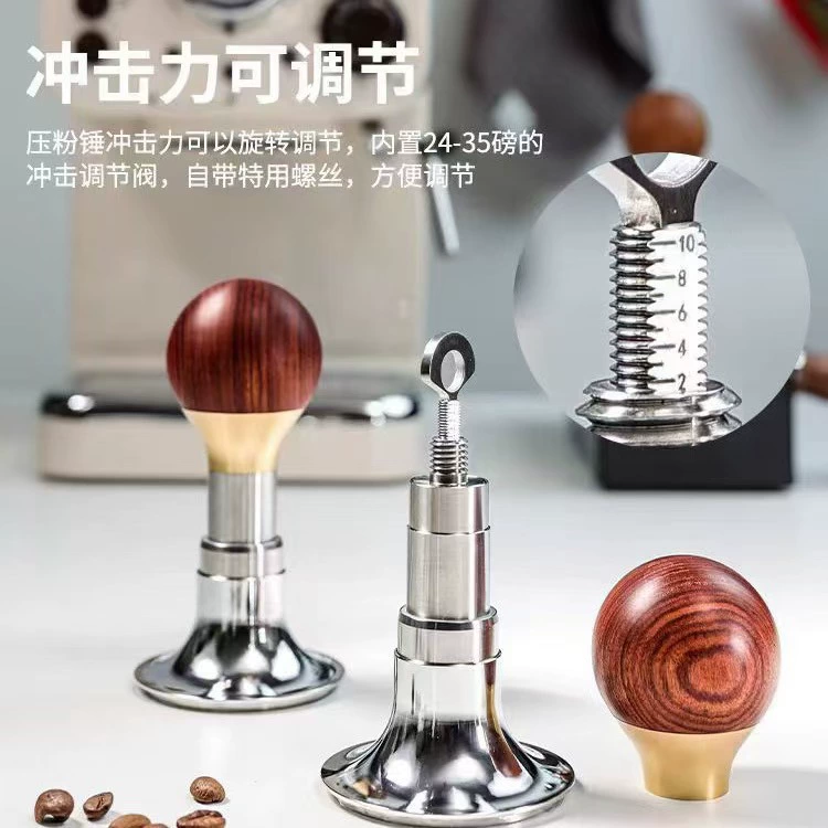 Constant pressure Presshole hammer impact coffee presses can adjust pressure coffee compressor 51/35/58mm