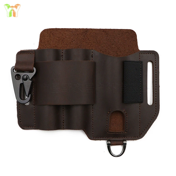 Brown leather