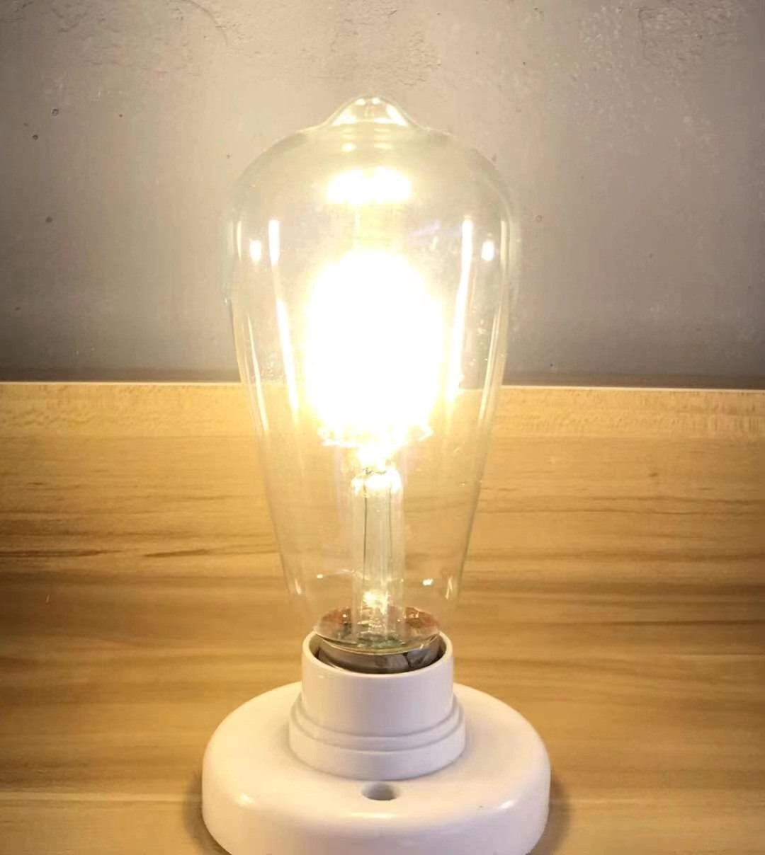 Edison estándar americano 110V bombilla E26 tornillo LED lámpara de filamento retro lámpara ahorro de energía bombilla fuente de luz fábrica al por mayor