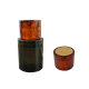 Chinese Style Simple Resin Perfume Bottle Cap Amber Pattern Cylindrical Card Perfume Cap Accessories Cosmetic Bottle Cap
