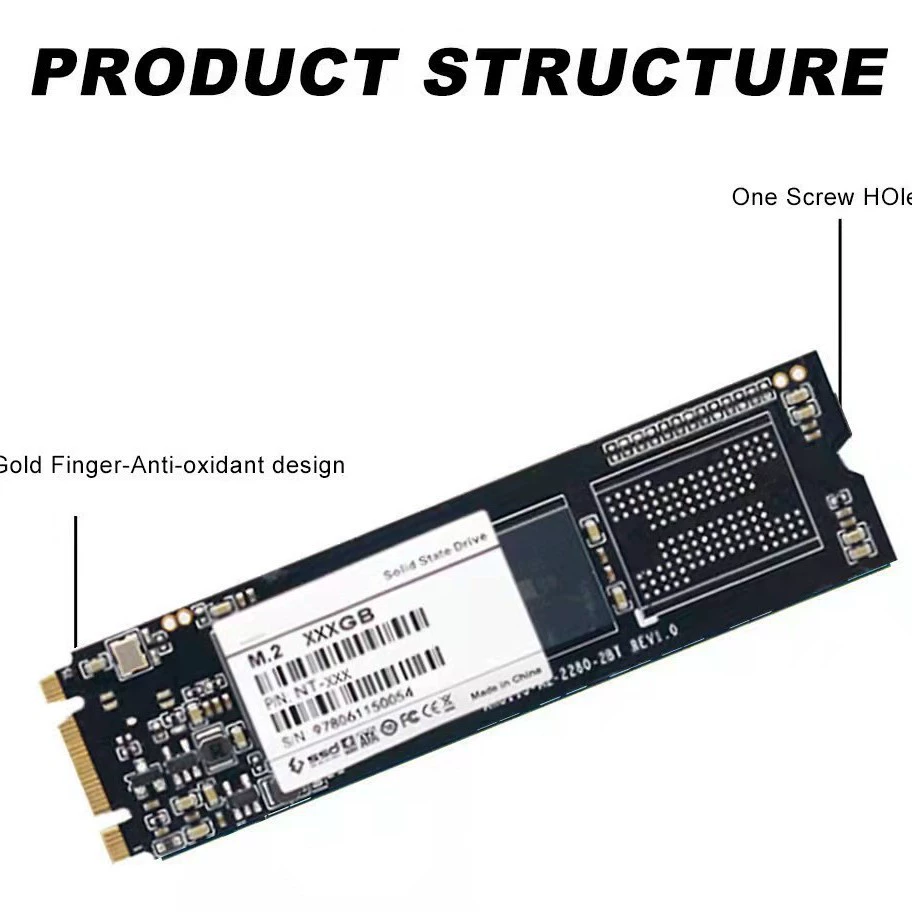 SSD M.2 NGFF SATA 3 4TB для настольного ПК ноутбука USB большой объём настольный