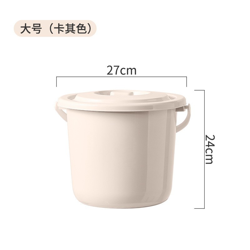 BW1023 [뚜껑이있는 버킷] 카키
