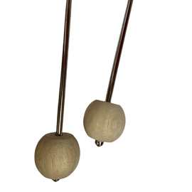 架子鼓复古木质踩锤头 硬质槌头 实木质踩锤槌头 小头木踩锤头