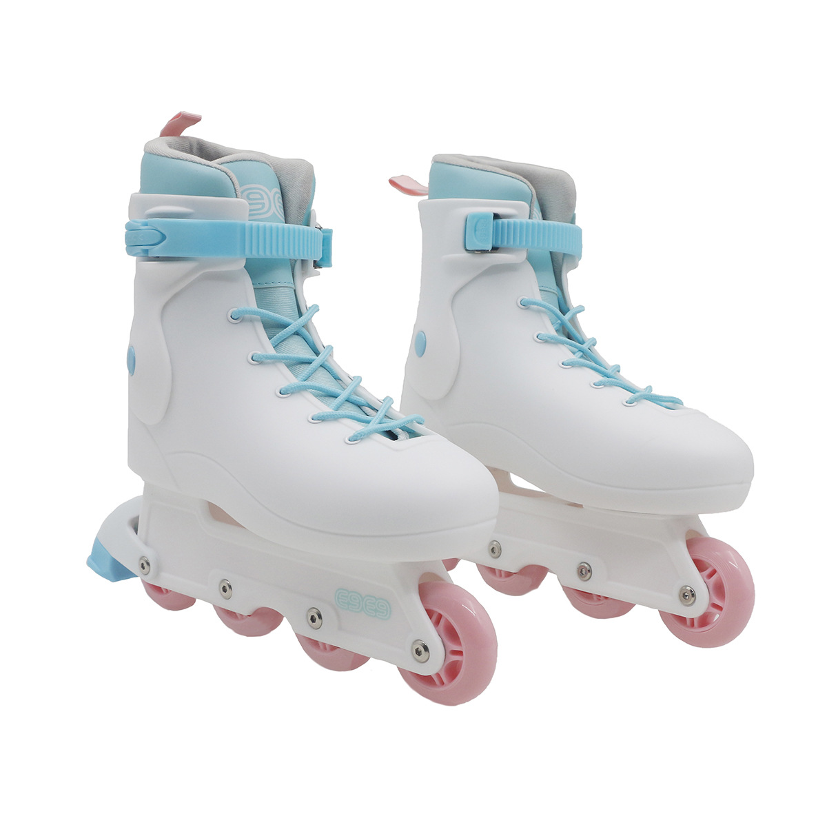 New Adult Professional Roller Skates, Children's Smooth Inline Skates with Rear Brake, Roller Skates, Simple and Advanced Design