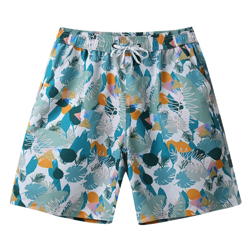 Caliente primavera traje de baño de tres piezas de las mujeres conjunto conservador adelgazamiento playa luna de miel de los hombres pantalones de playa pareja traje de natación