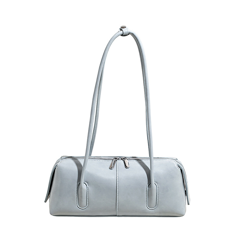 Diseño coreano de nicho de moda, bolso de brazo, bolso de hombro de viaje simple retro, bolso de mano de estilo extranjero diario image 6