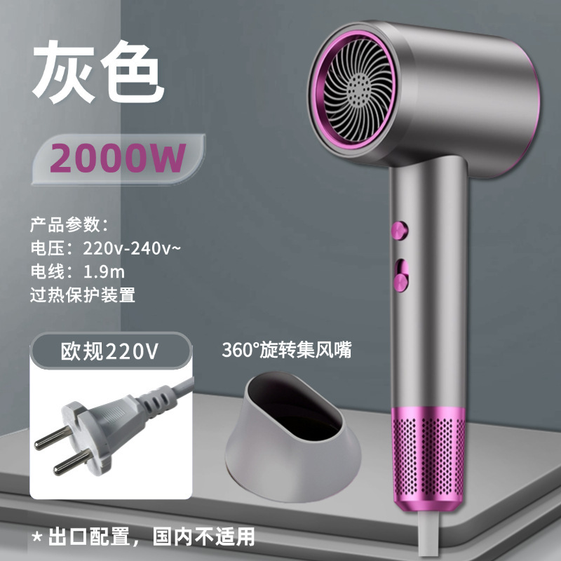 国境を越えたヘアドライヤー家庭用寮冷熱風マイナスイオンネット赤大出力ギャラリー電気ブローメーカー卸売り|undefined