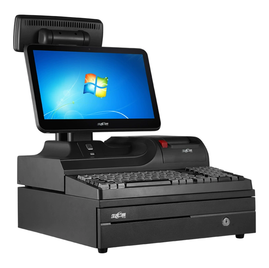 Yijitong K2800 высококачественная универсальная кассовая машина, компактная касса для магазинов фруктов и овощей, аптек и др.