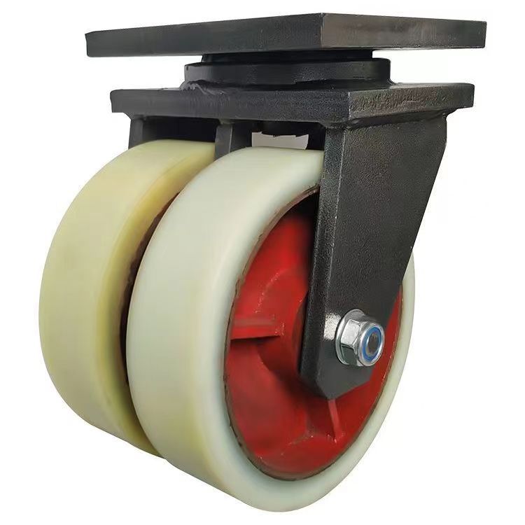 大型设备风电搬运重型双排尼龙万向轮 12寸超重双排加重型脚轮