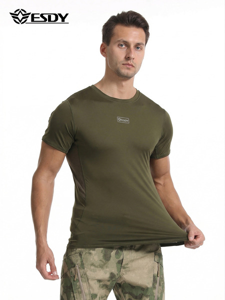 ESDY Camouflage quick dry tactics summer breathable travel sports…