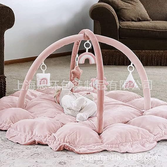 Manufacturer's New 5-in-1 Baby Education Mat Thickeneded Foldableable Infant Crawling Mat Baby Class a Baby Activity Mat