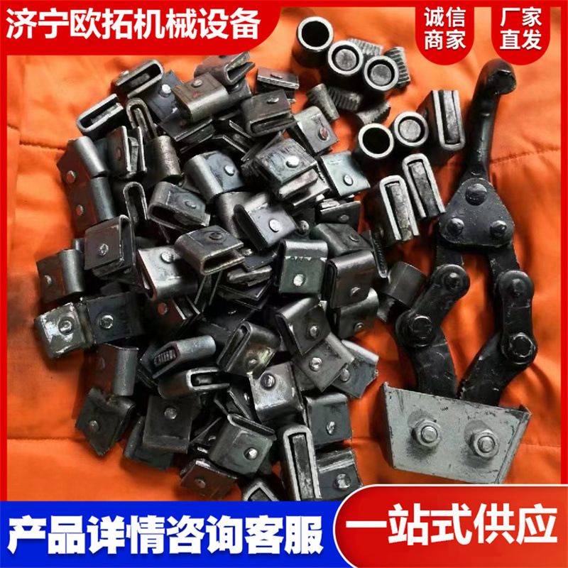 预制楼板厂钢筋夹头具方扣钢筋扣钢筋卡扣张拉挤压机钢筋扣