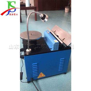 Metal parts linear edge trimming machine desktop high-speed special-shaped Chamfering machine curve double-headed desktop Chamfering machine
