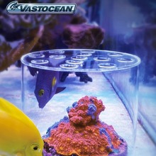 Vastocean亚克力珊瑚喂食罩繁殖保护罩飞盘炮仗脑类珊瑚罩防抢食