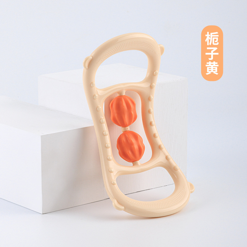 Procesamiento personalizado anillo de yoga hombro abierto espalda rueda de masaje relajación muscular muslo anillo clip de pierna anillo de estiramiento de la fascia